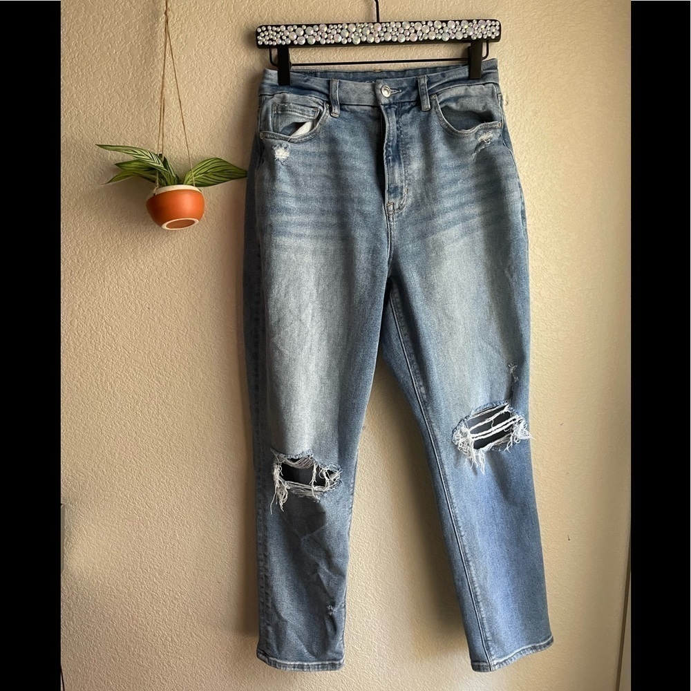 American eagle curvy mom jeans size 6